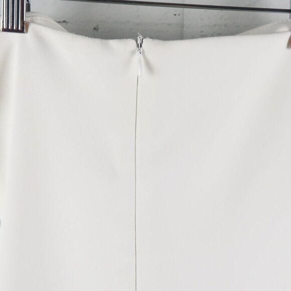 ZARA WHITE STRAPLESS BODYCON MAXI DRESS SIZE XS - Picture 9 of 13